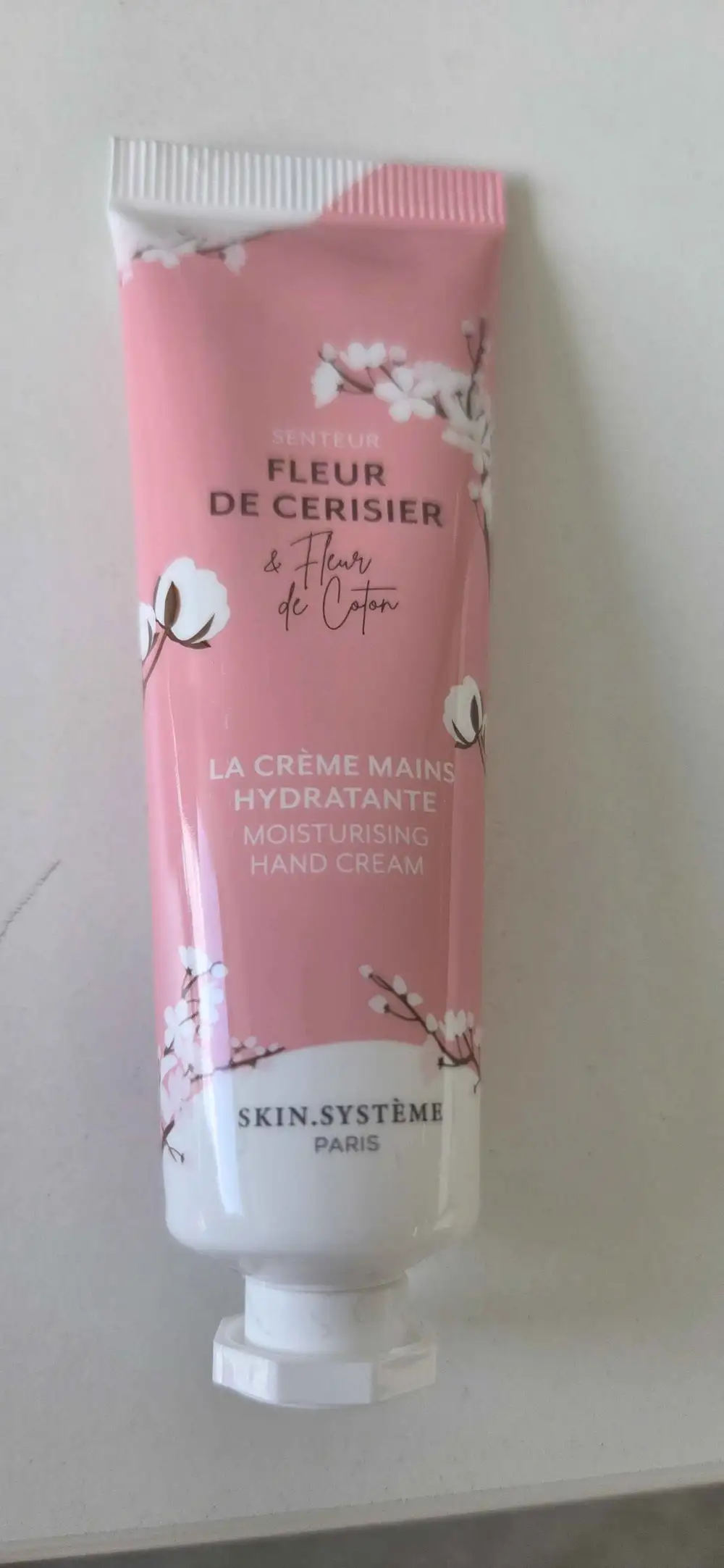 SKIN SYSTEME - La crème main hydratante fleur de cerisier