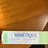 MIMÉTIQUE - Fluide invisible visage SPF50