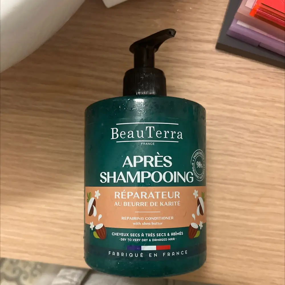 BEAUTERRA - Réparateur - Après shampooing au beurre de karité