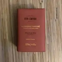 FER À CHEVAL - Savon doux parfumé pétales de rose