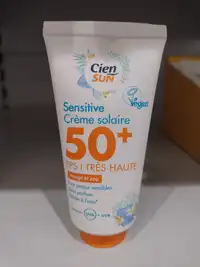 CIEN SUN - Sensitive crème solaire FPS50+