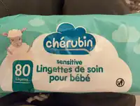 CHÉRUBIN - Sensitive - Lingettes de soin pour bébé
