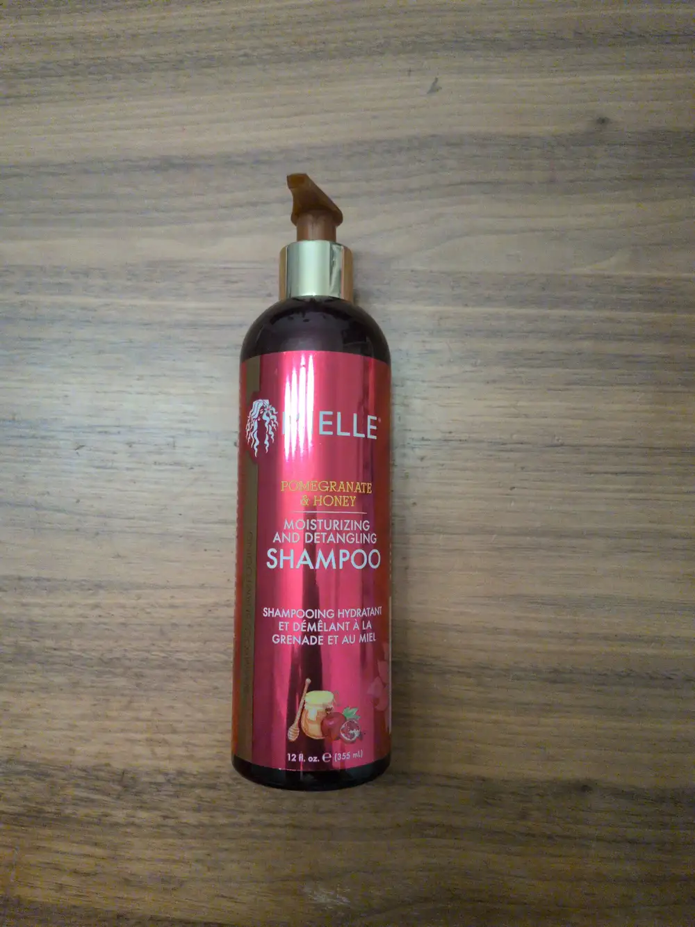 MIELLE - Shampooing hydratant et démêlant à la grenade et au miel