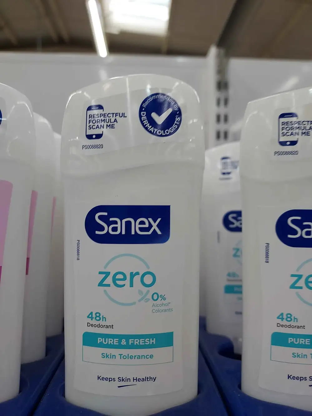SANEX - Zéro - Déodorant 48h pure & fresh