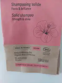 AROMA-ZONE - Shampooing solide force & brillance