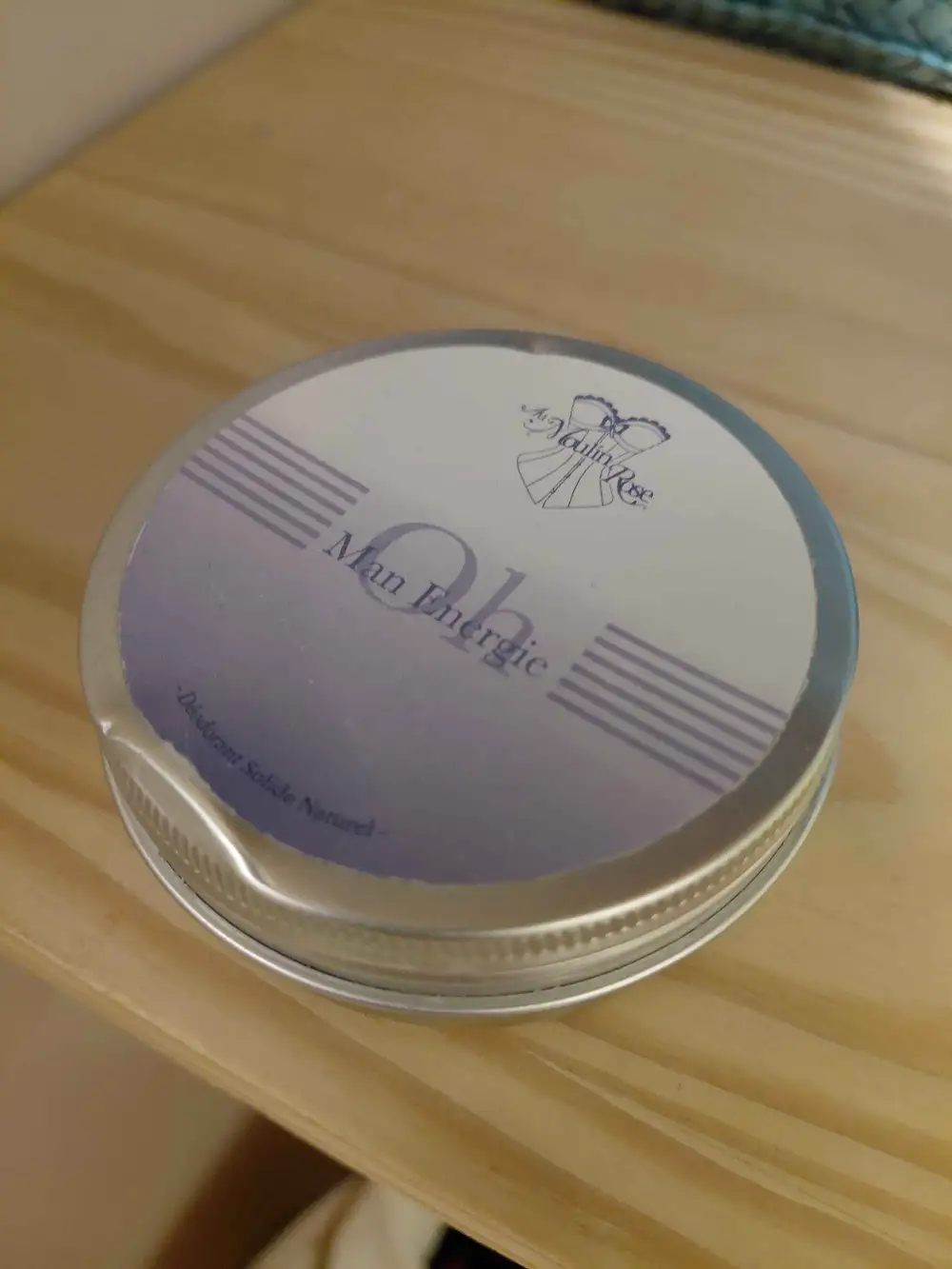 AU MOULIN ROSE - Man énérgie - Déodorant solide naturel
