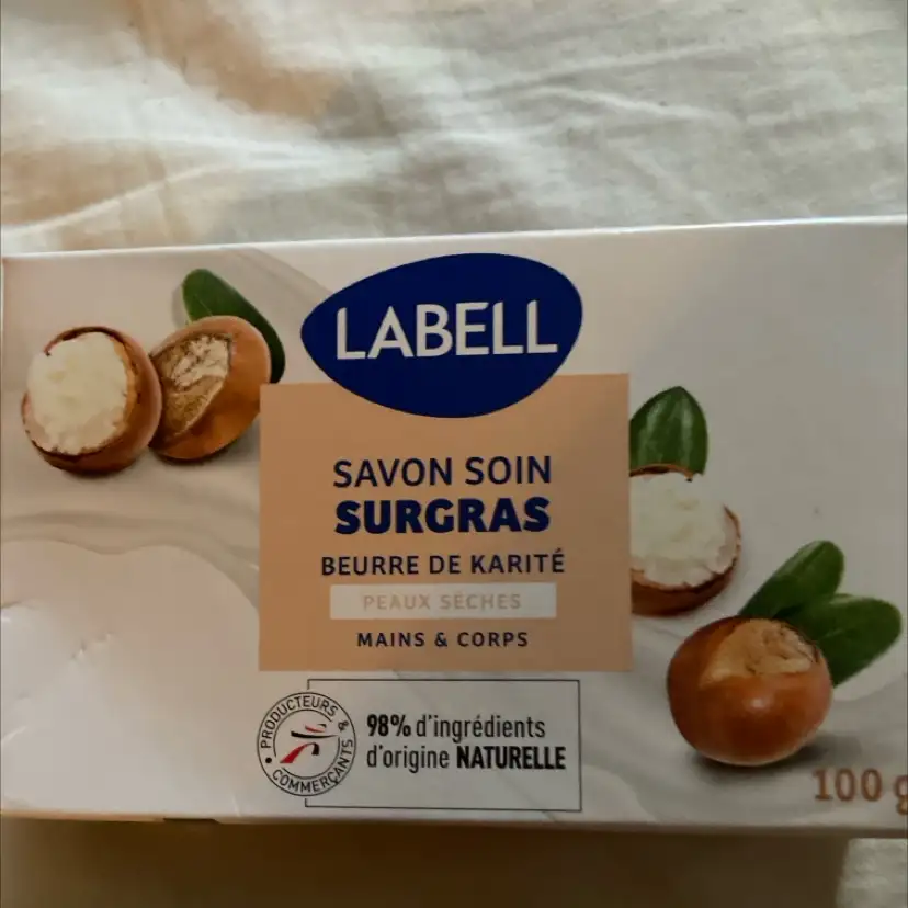 LABELL - Savon soin surgras beurre de karité