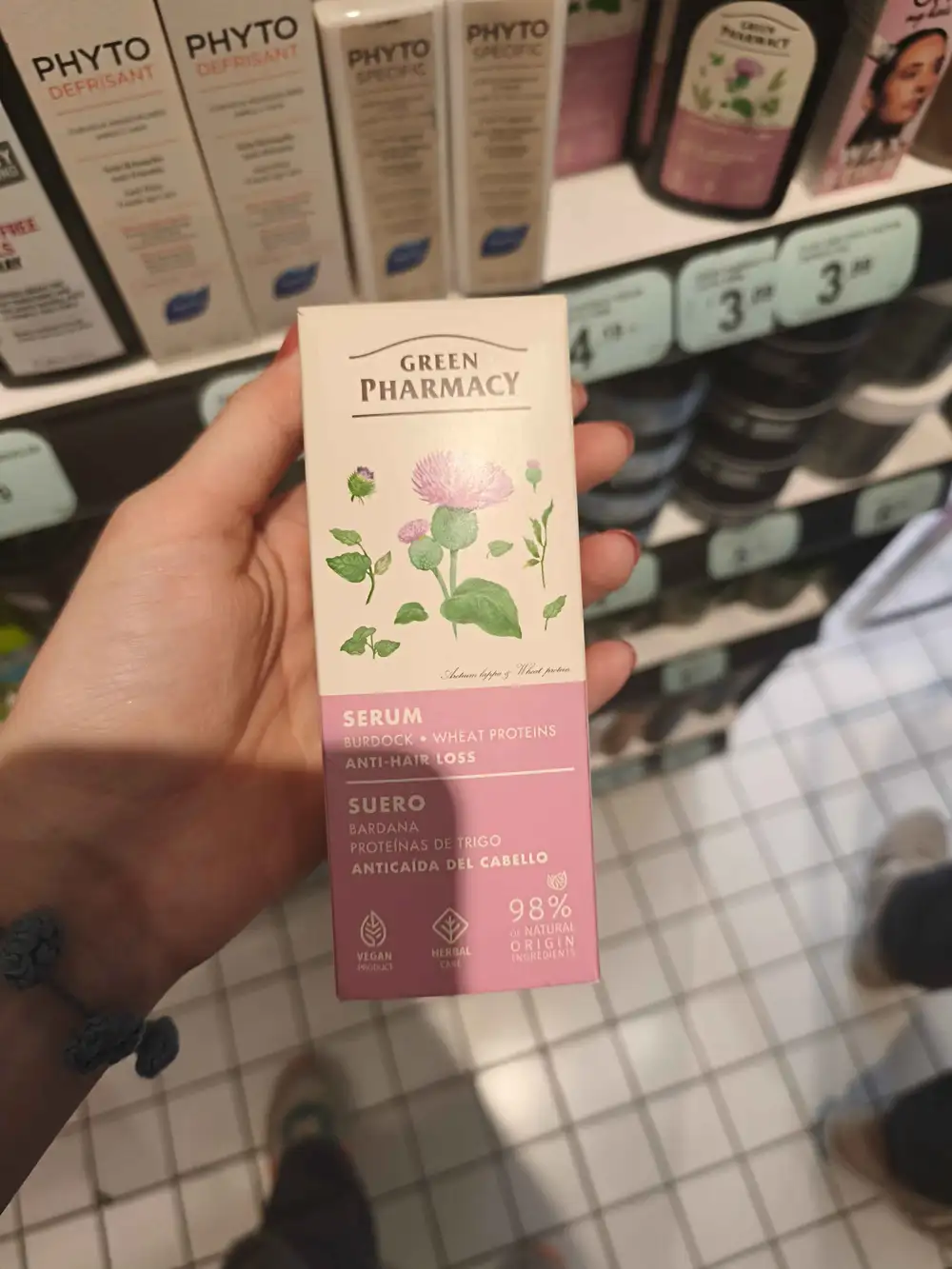 GREEN PHARMACY - Serum anti-hair loss