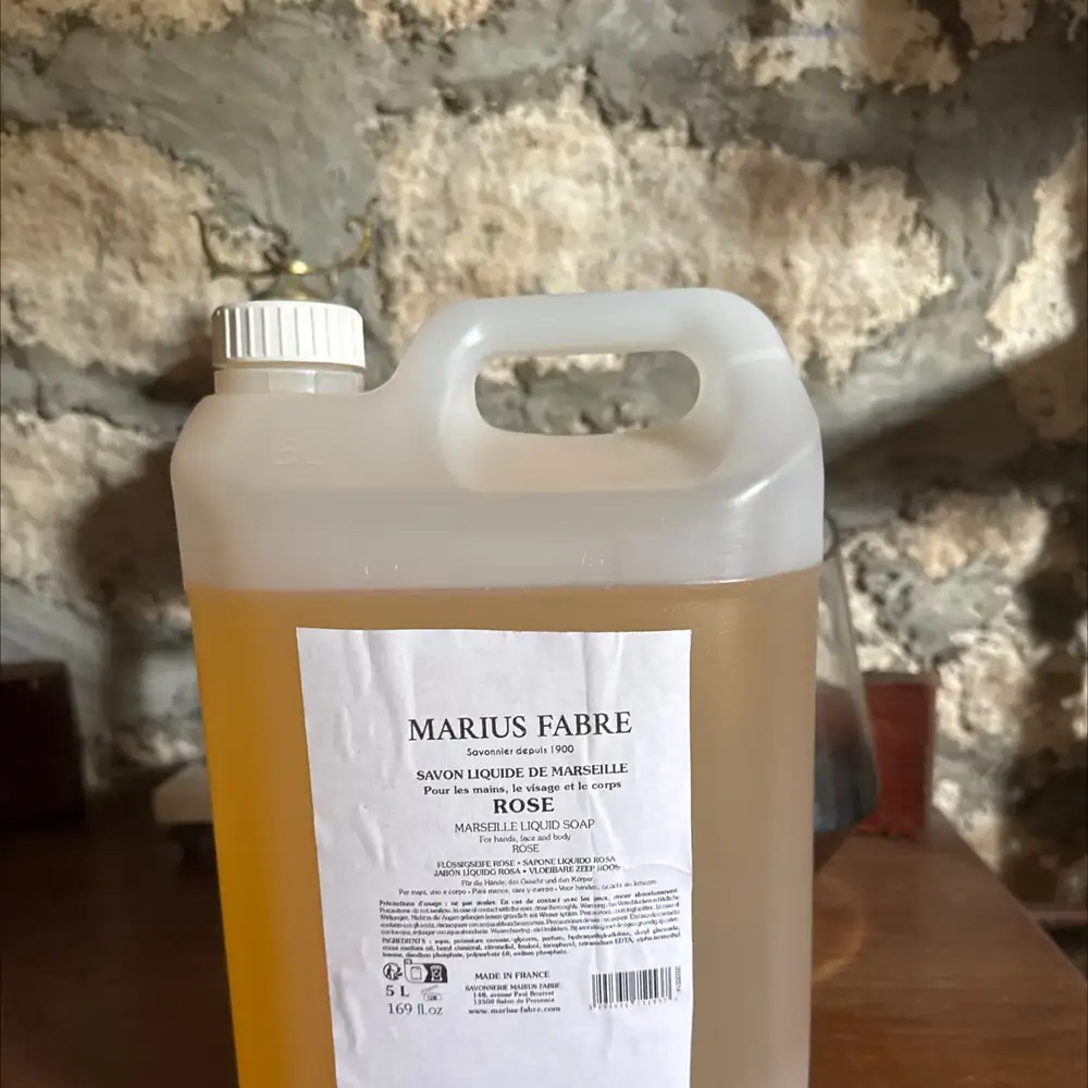 MARIUS FABRE - Savon liquide de Marseille rose 