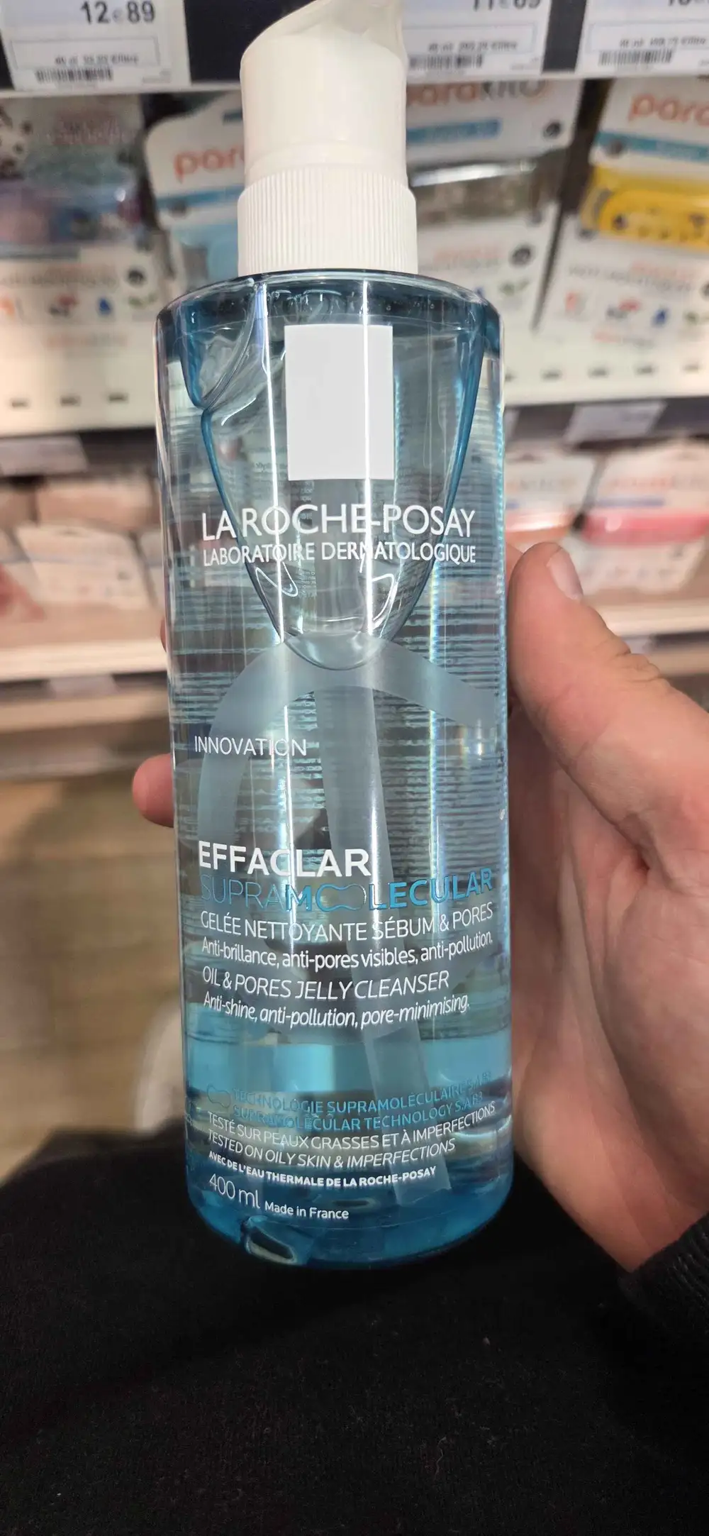 LA ROCHE-POSAY - Effaclar - Gelée nettoyante sébum & pores