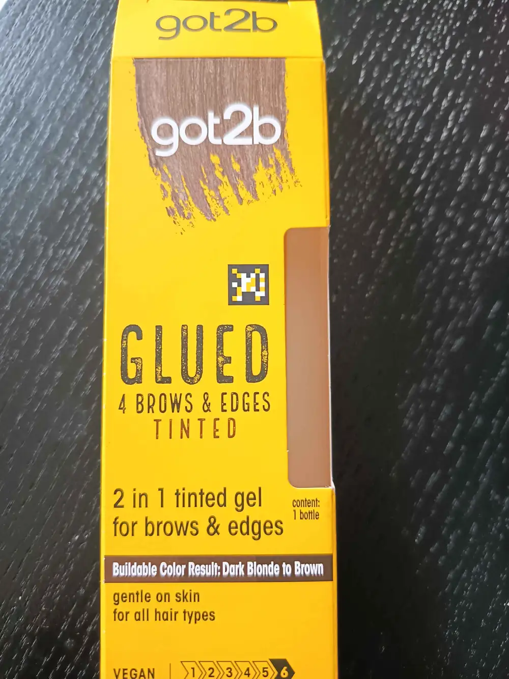 GOT2B - Glued - 2 in 1 tinted gel for brows & edges