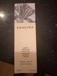 EQUATORIA - Crème visage impériale purissima
