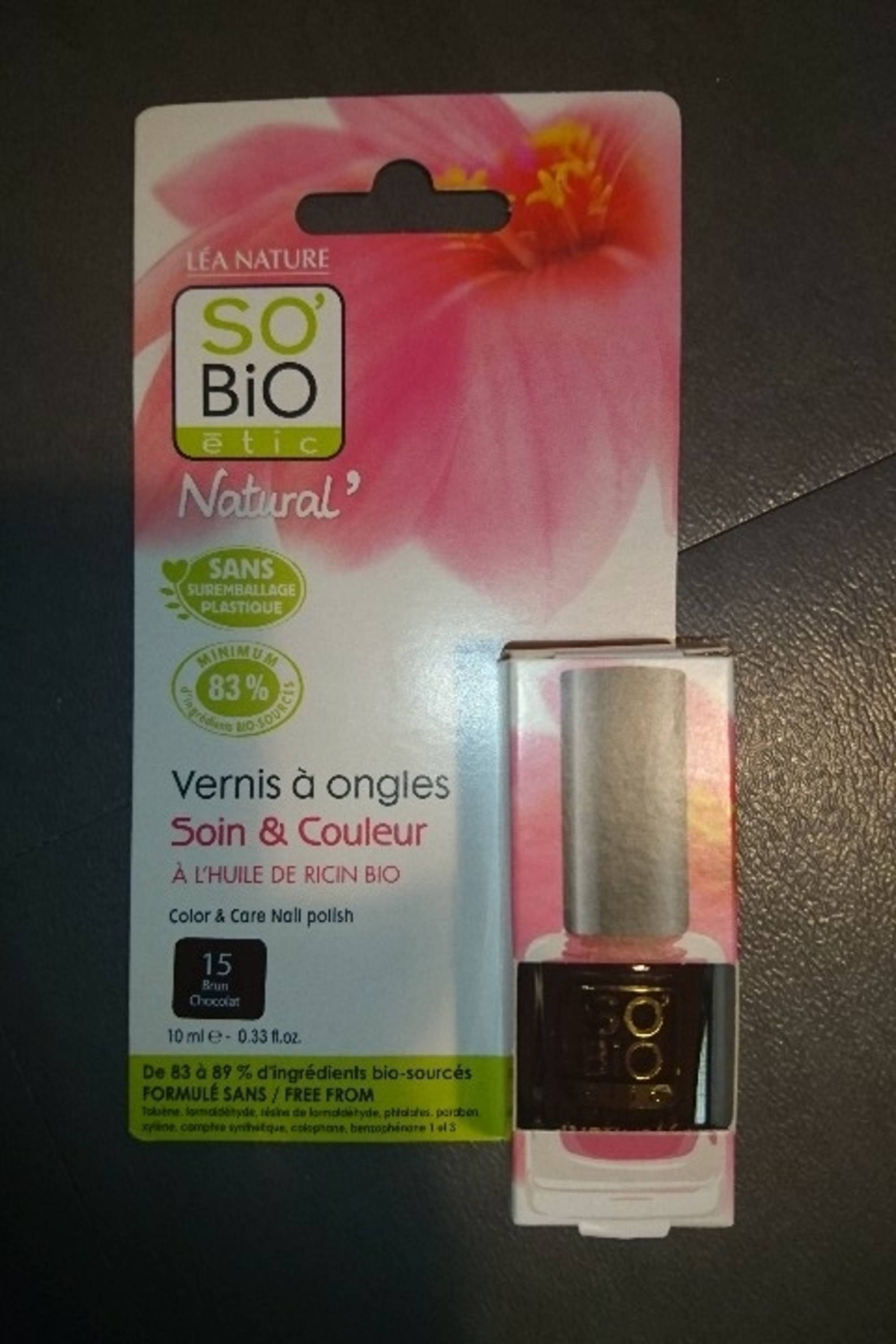 Vente Vernis à ongles - 65 Rose nude - Maquillage - Léa Nature