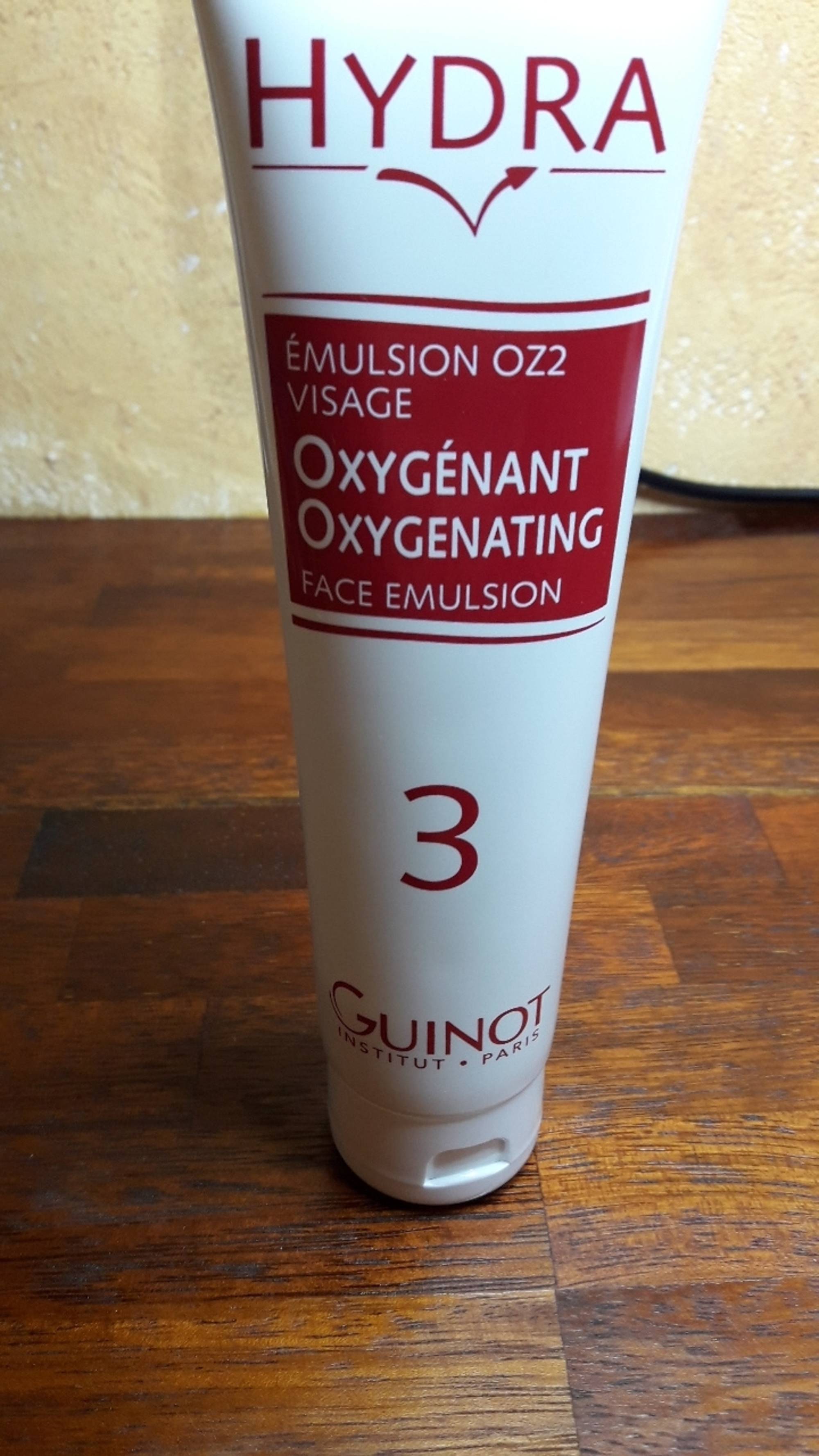GUINOT - Hydra Oxygénant - Émulsion OZ2 