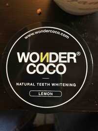 WONDER COCO - Lemon - Natural teeth whitening