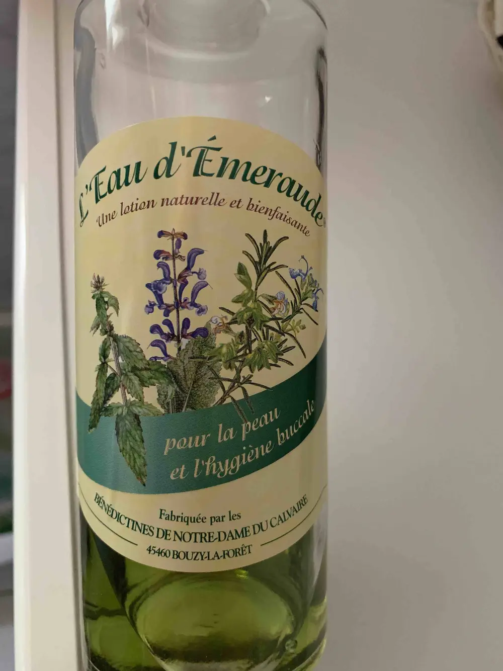 LES BÉNÉDICTINES DE NOTRE-DAME DU CALVAIRE - L'eau d'émeraude - Lotion naturelle et bienfaisante