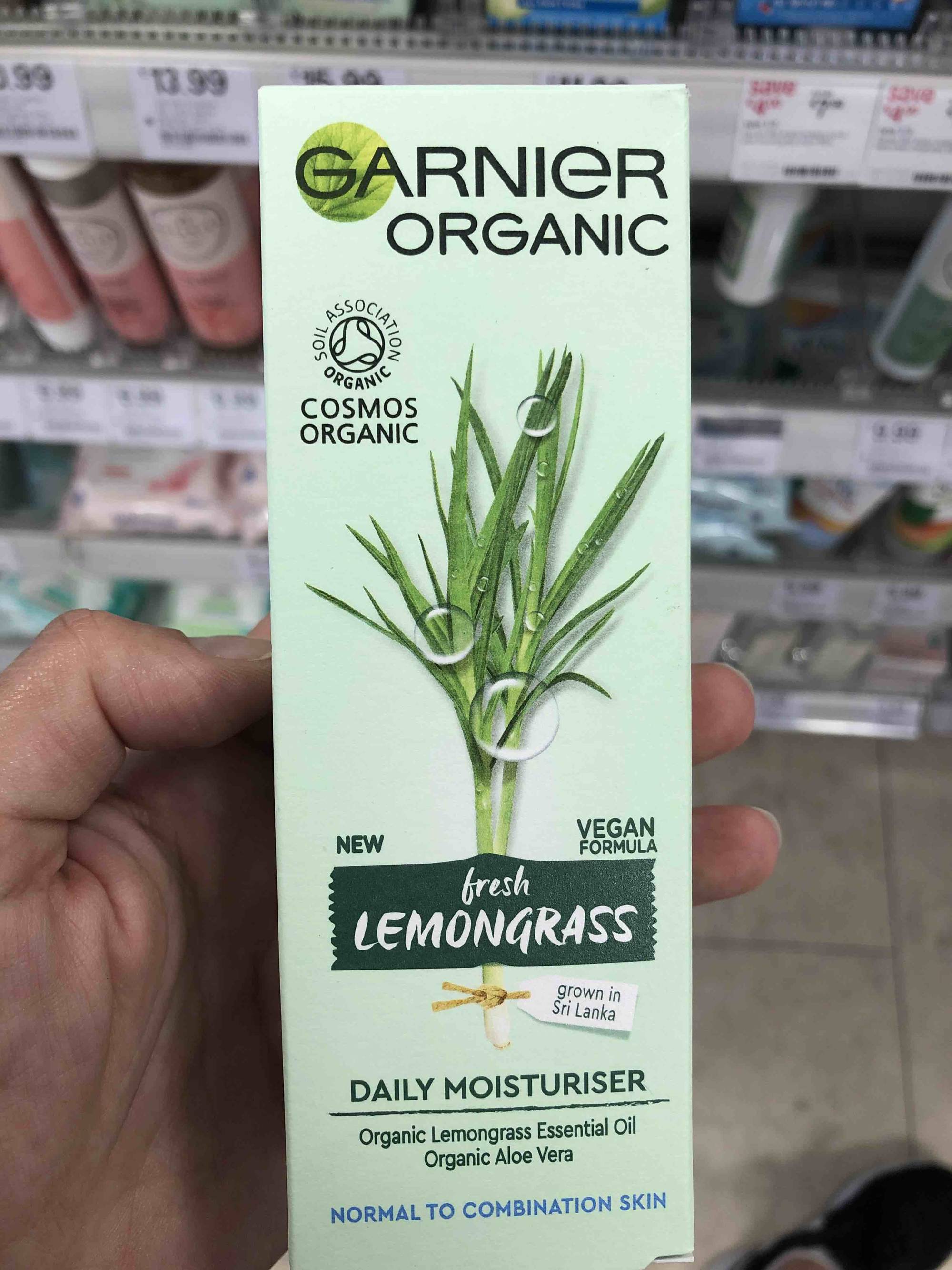GARNIER - Organic Fresh Lemongrass - Daily moisturiser