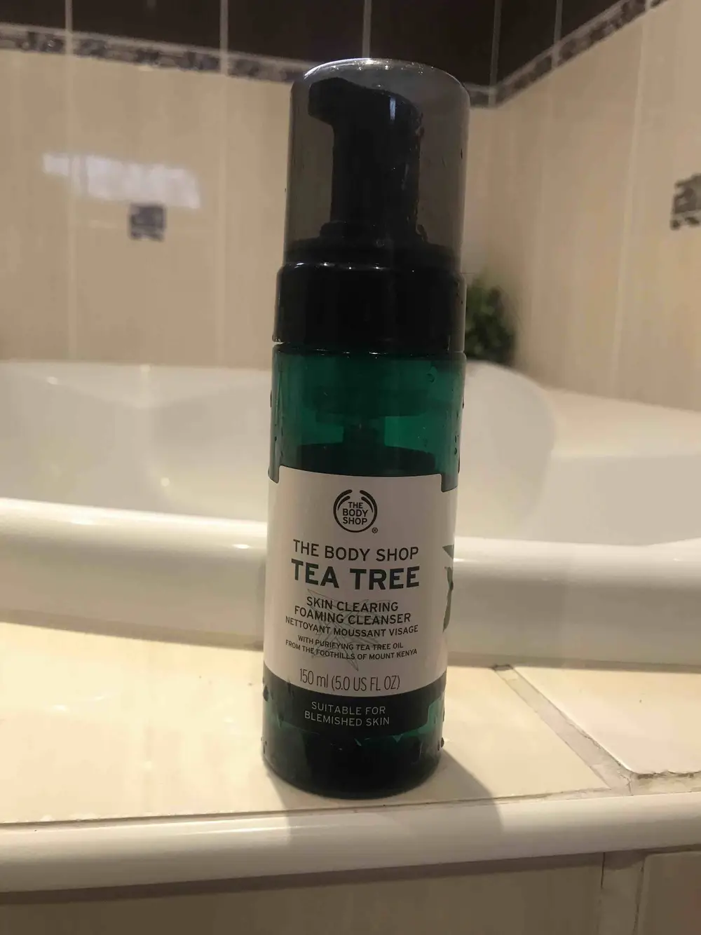 THE BODY SHOP - Tea tree - Nettoyant moussant visage