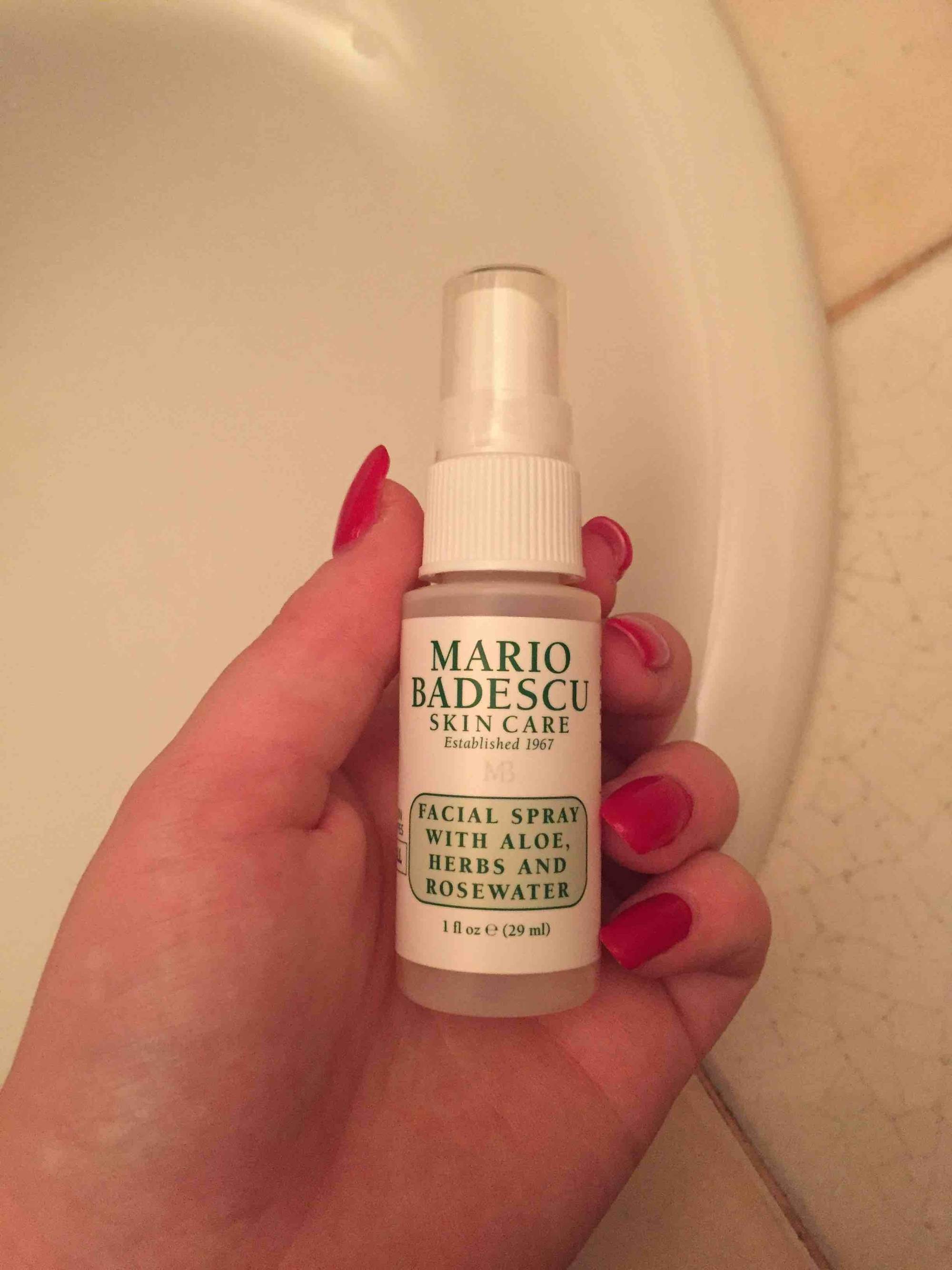 MARIO BADESCU - Facial spray with aloe, herbs and rosewater