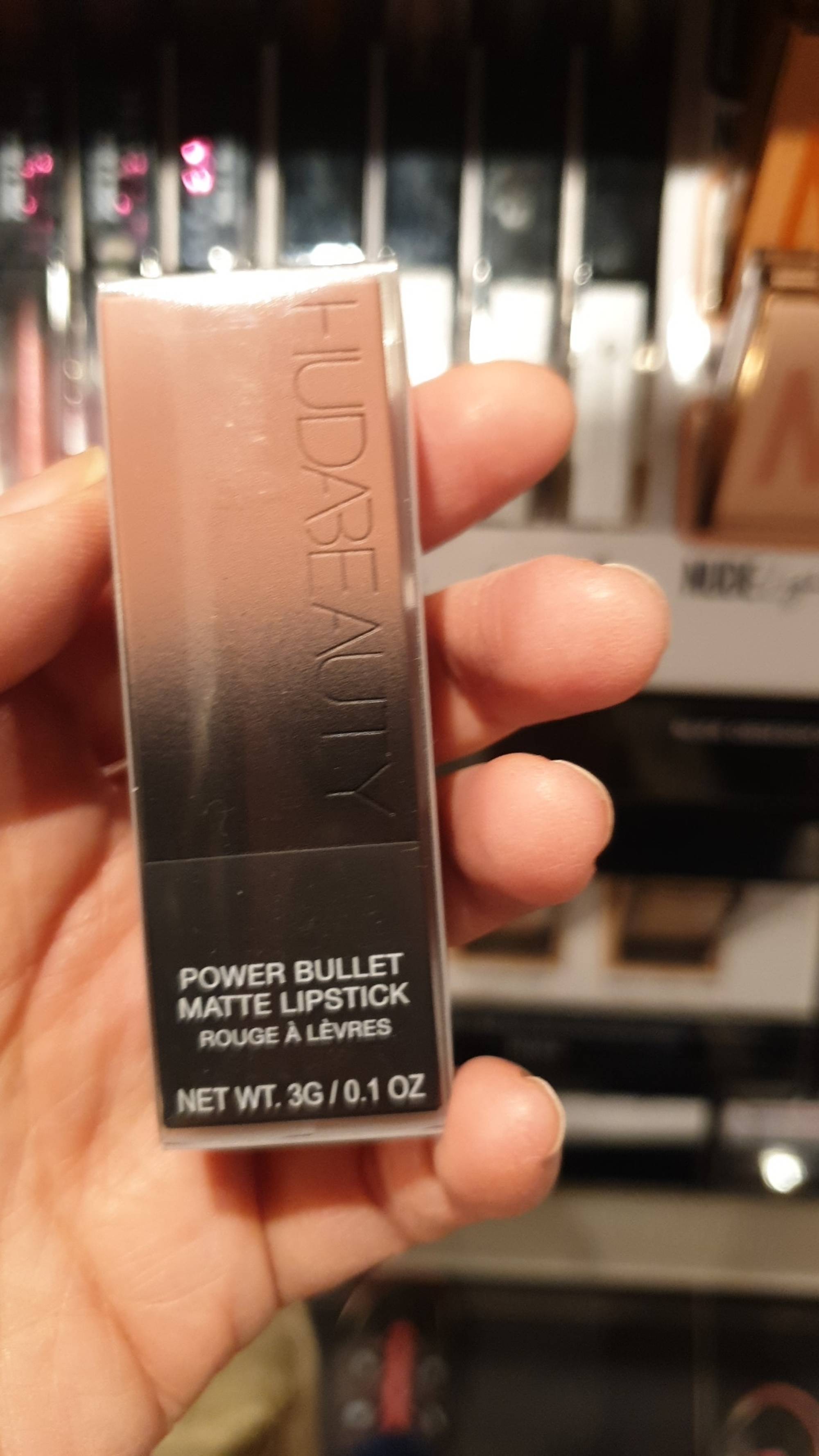 HUDA BEAUTY - Power bullet - Matte lipstick - Rouge à lèvres 