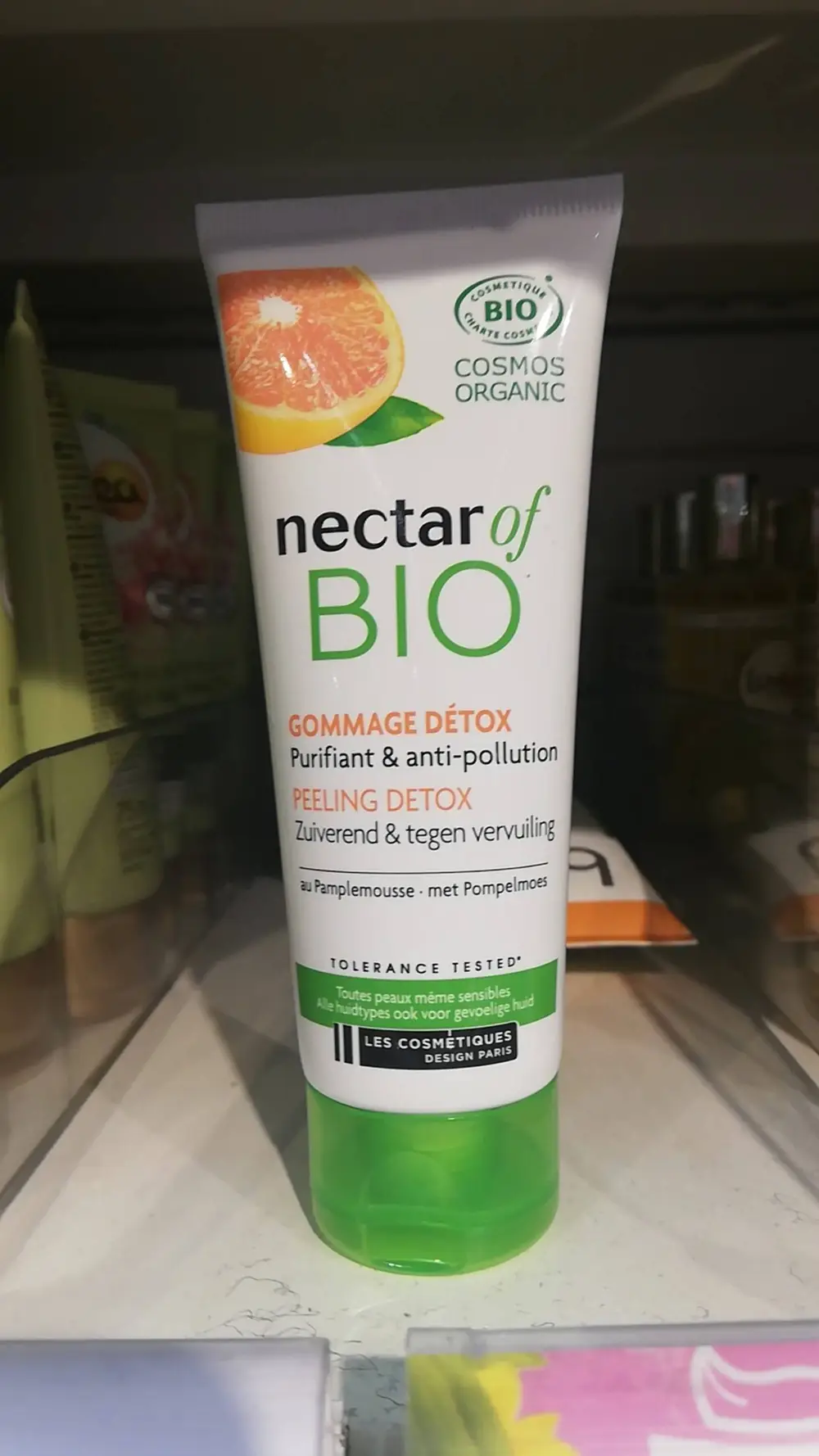 LES COSMÉTIQUES DESIGN PARIS - Nectar of Bio - Gommage détox 