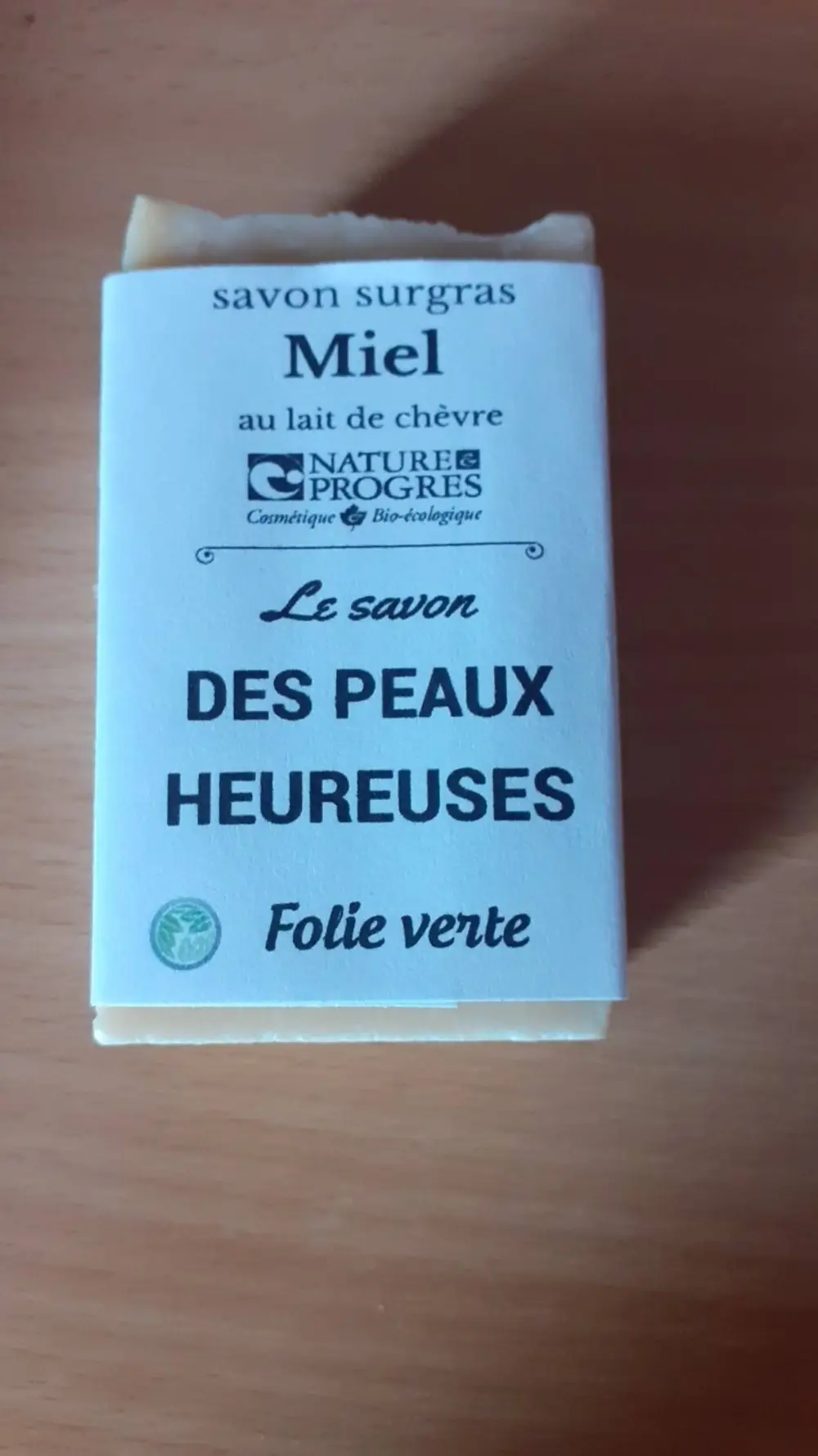 FOLIE VERTE - Miel - Savon surgras 