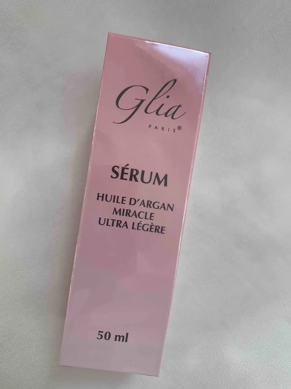 GLIA - Sérum huile d'argan miracle ultra légère