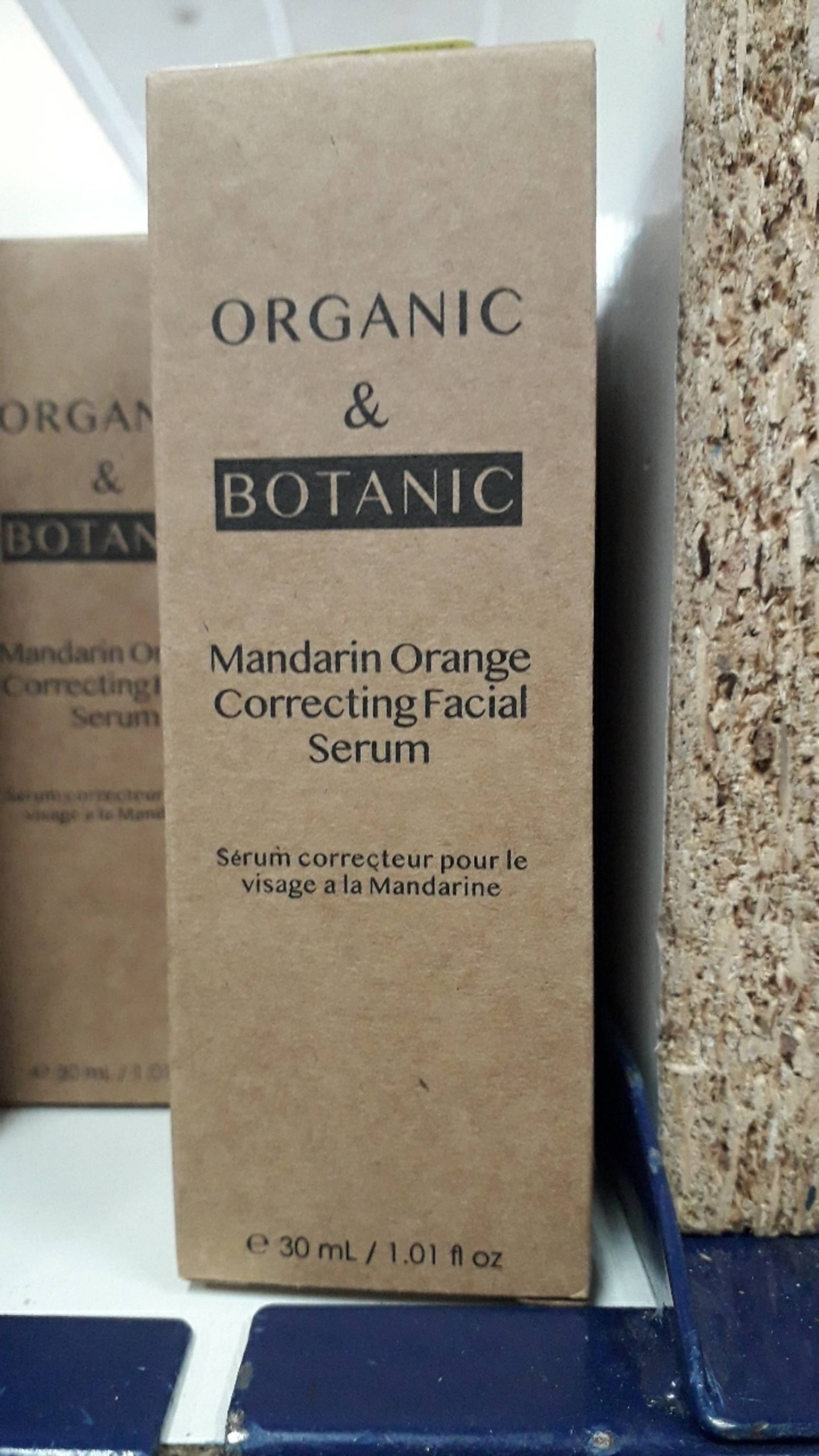 DR BOTANICALS - Organic & botanic - Sérum correcteur pour le visage à la mandarine
