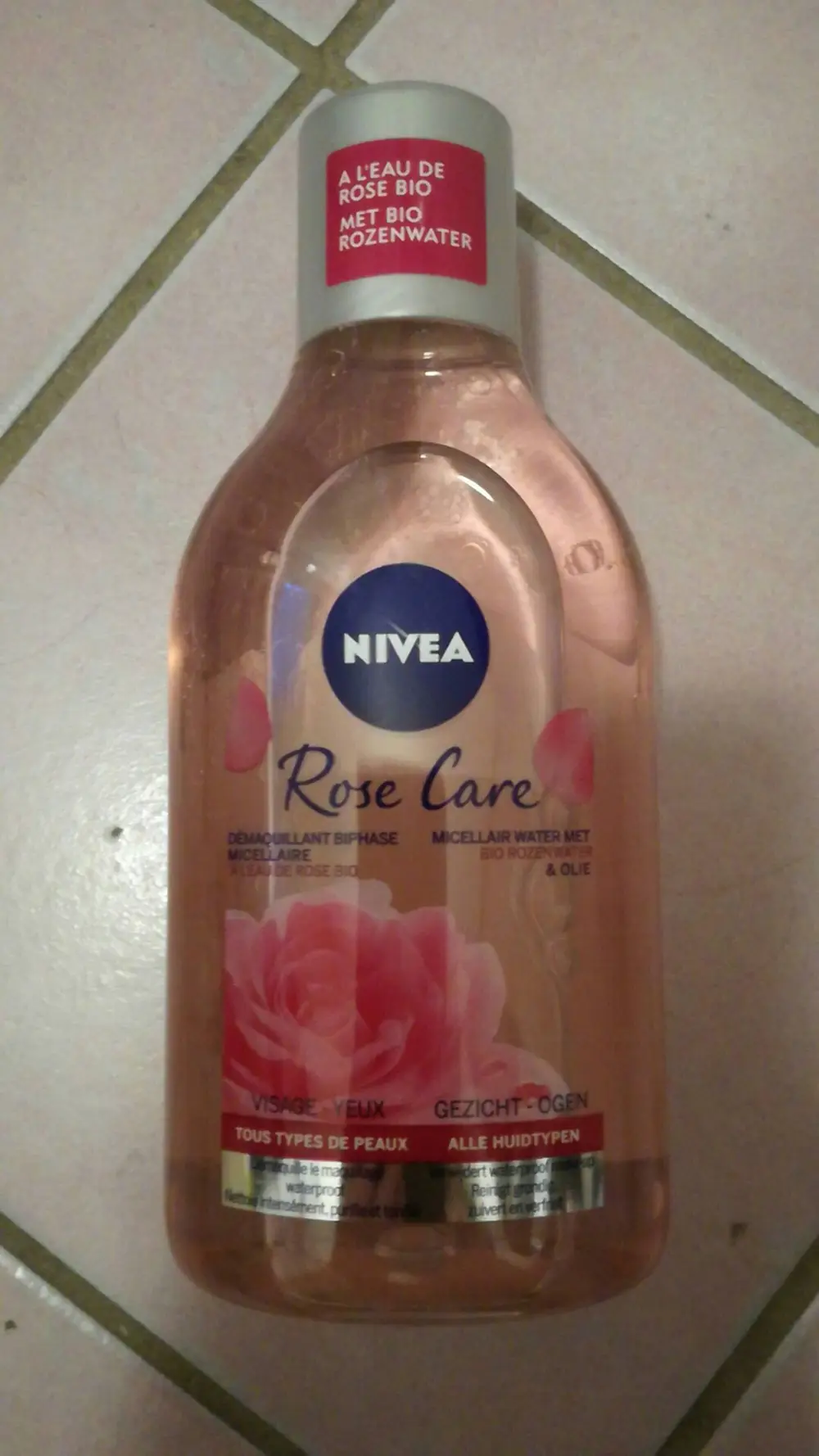 NIVEA - Rose care - Démaquillant biphase micellaire bio