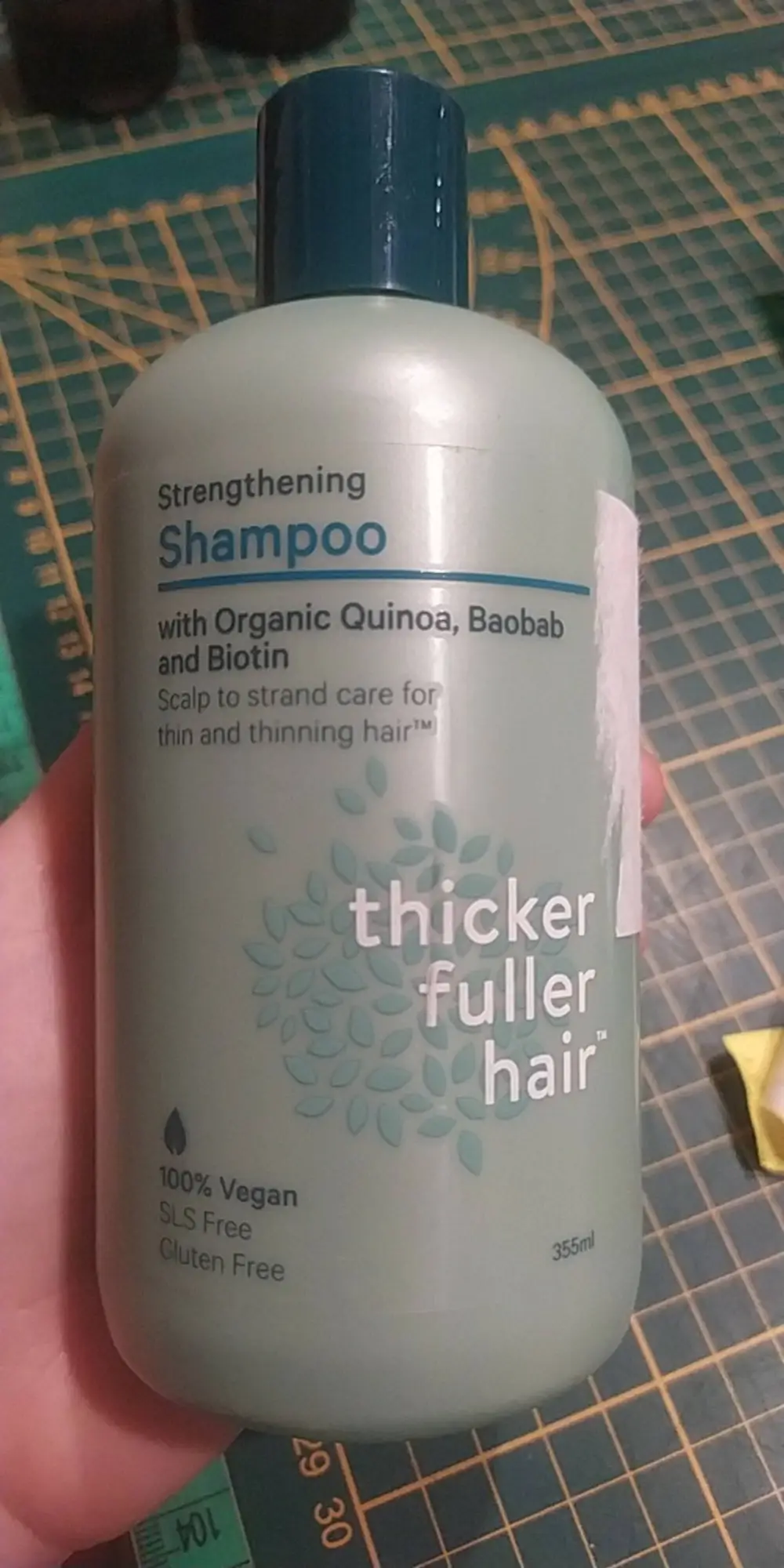 THICKER FULLER HAIR - Strengthening shampoo