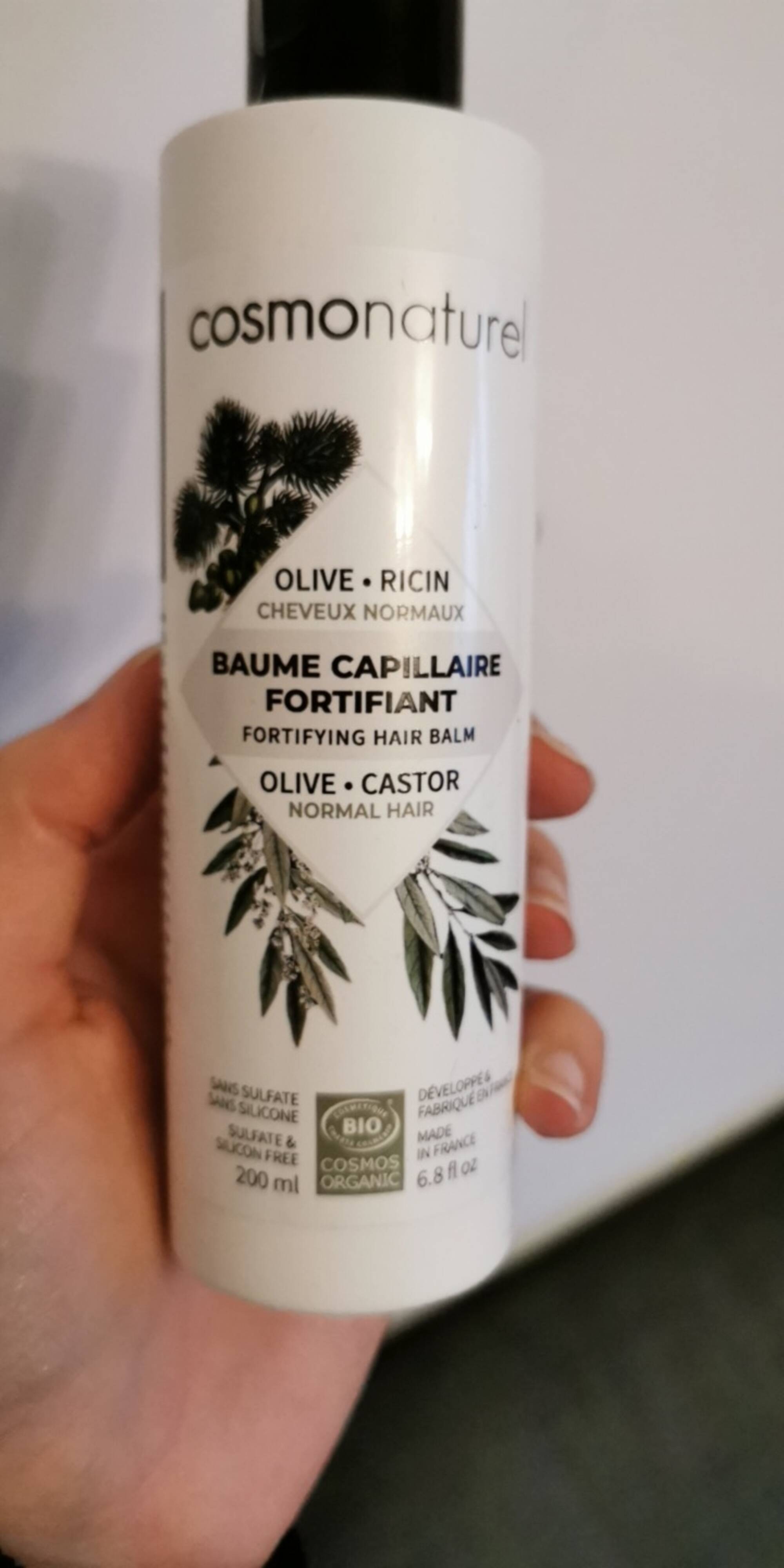 COSMO NATUREL - Baume capillaire fortifiant bio