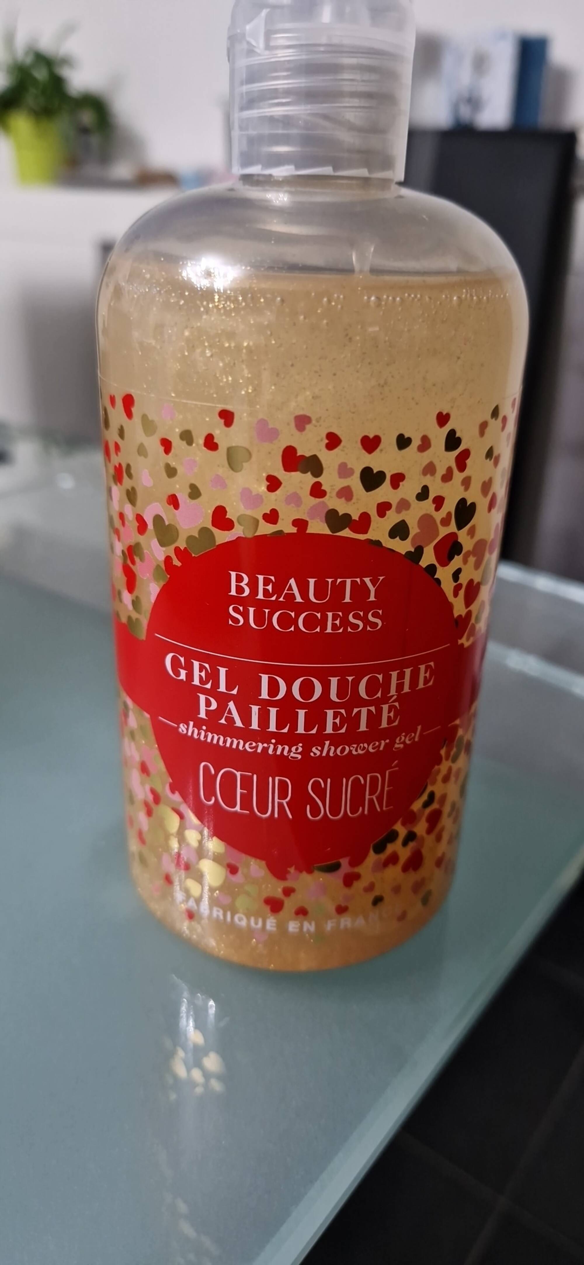 BEAUTY SUCCESS - Cœur sucré - Gel douche pailleté