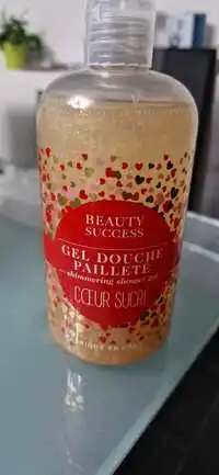 BEAUTY SUCCESS - Cœur sucré - Gel douche pailleté