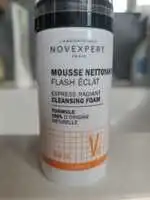 NOVEXPERT - Mousse nettoyante flash éclat 