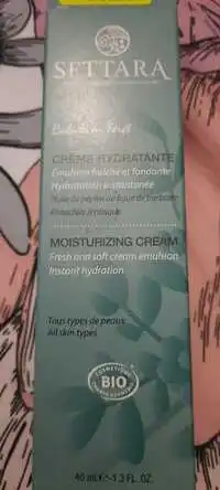 SETTARA - Crème hydratante 