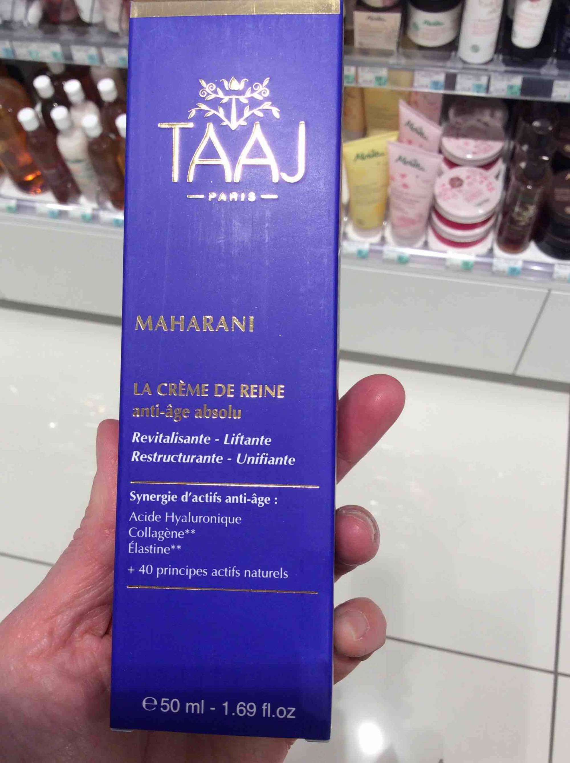 TAAJ - Maharani - La crème de reine anti-âge absolu