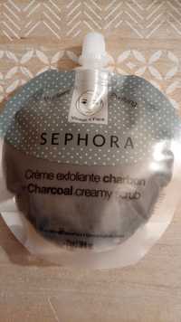 SEPHORA - Crème exfoliante charbon