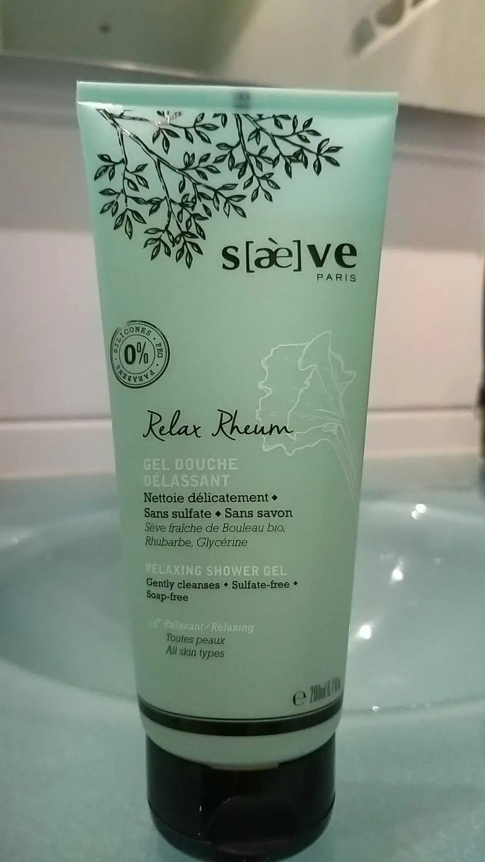 SAÈVE - Relax rheum - Gel douche délassant