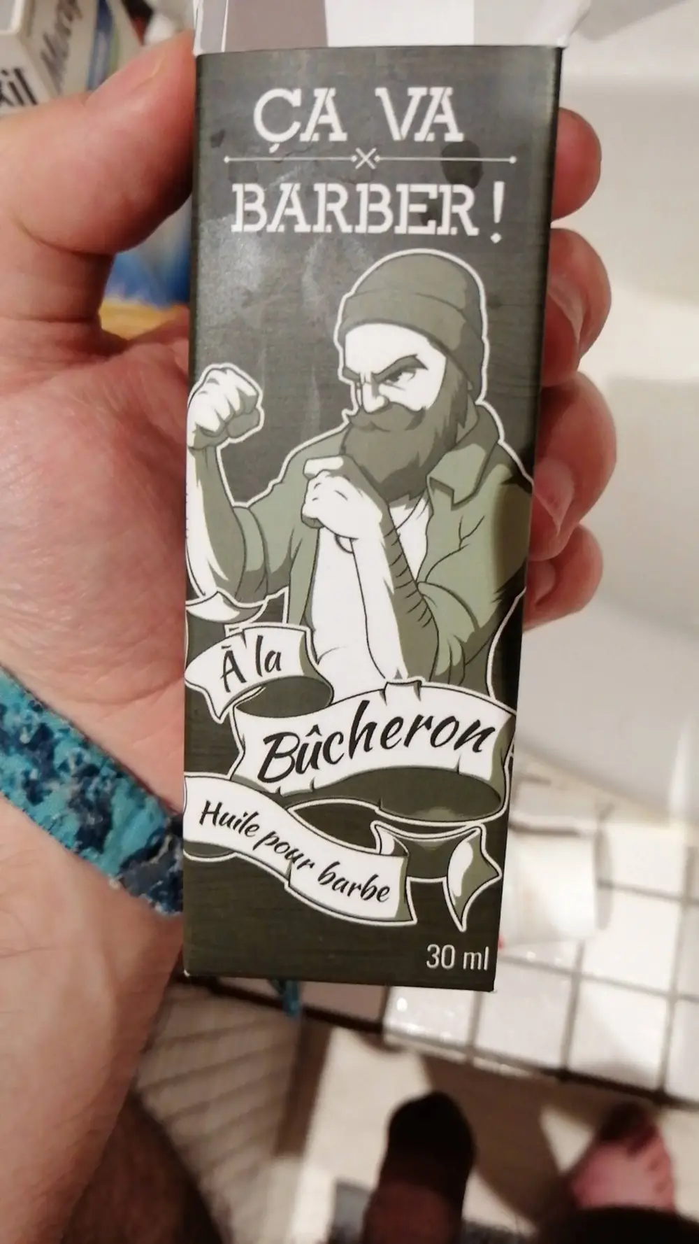 ÇA VA BARBER ! - Huile pour barbe à la bûcheron