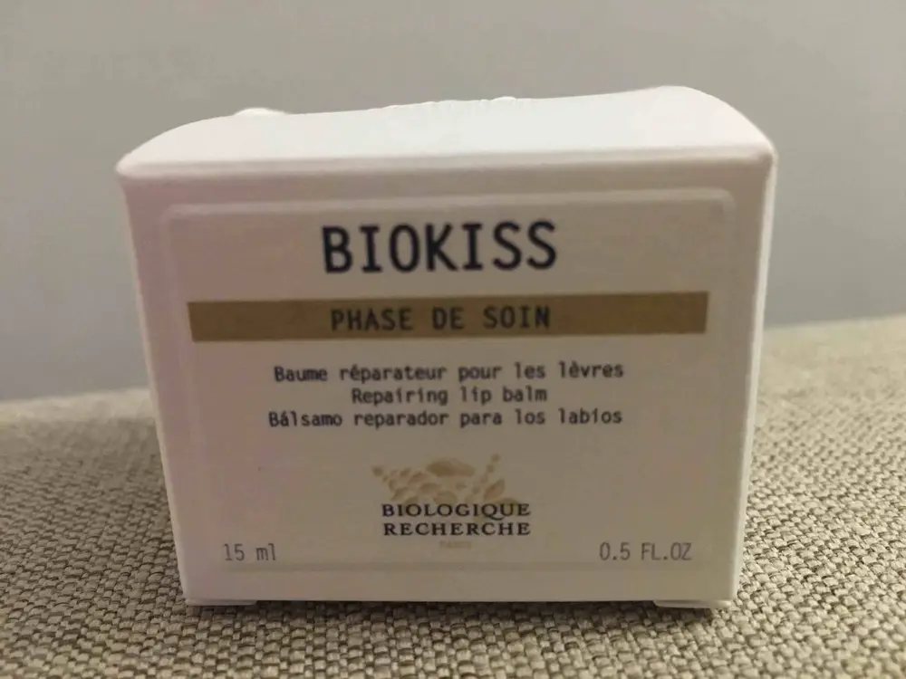 BIOLOGIQUE RECHERCHE - Biokiss phase de soin - Baume réparateur pour les lèvres