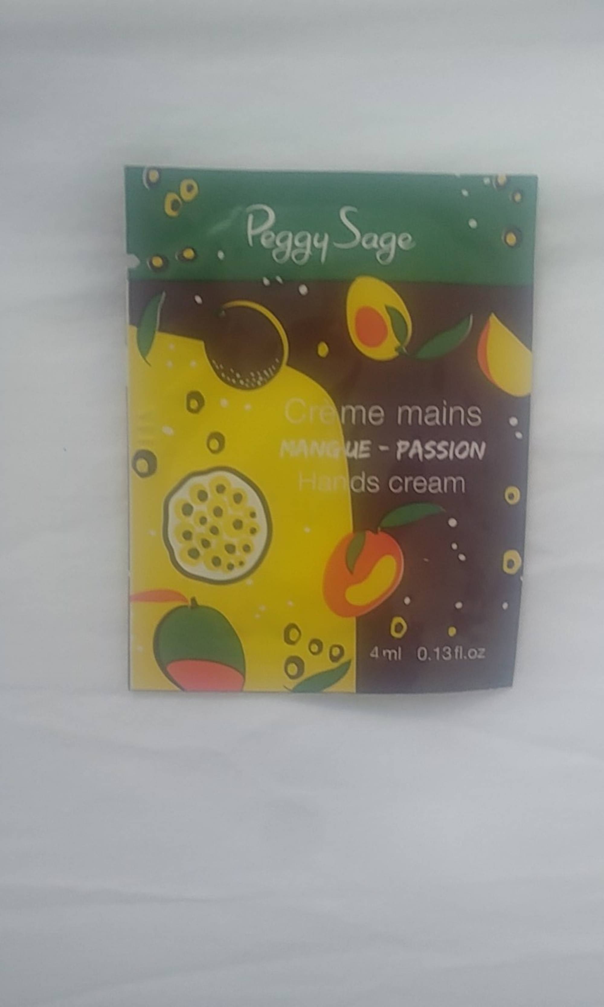 PEGGY SAGE - Mangue passion - Crème mains 