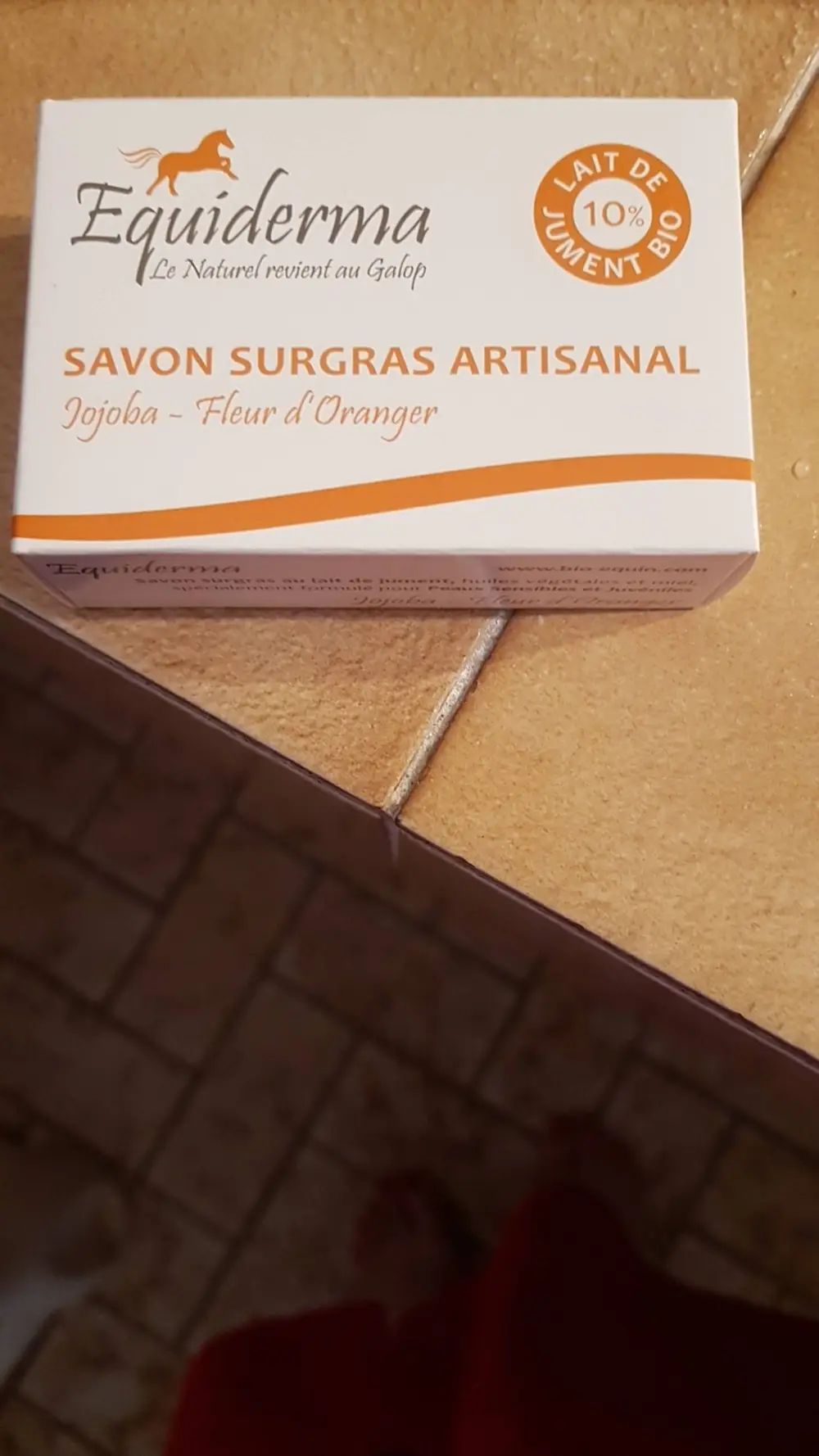 EQUIDERMA - Lait de jument bio - Savon surgras artisanal