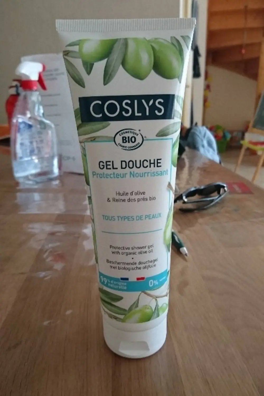 COSLYS - Gel douche protecteur nourrissant bio