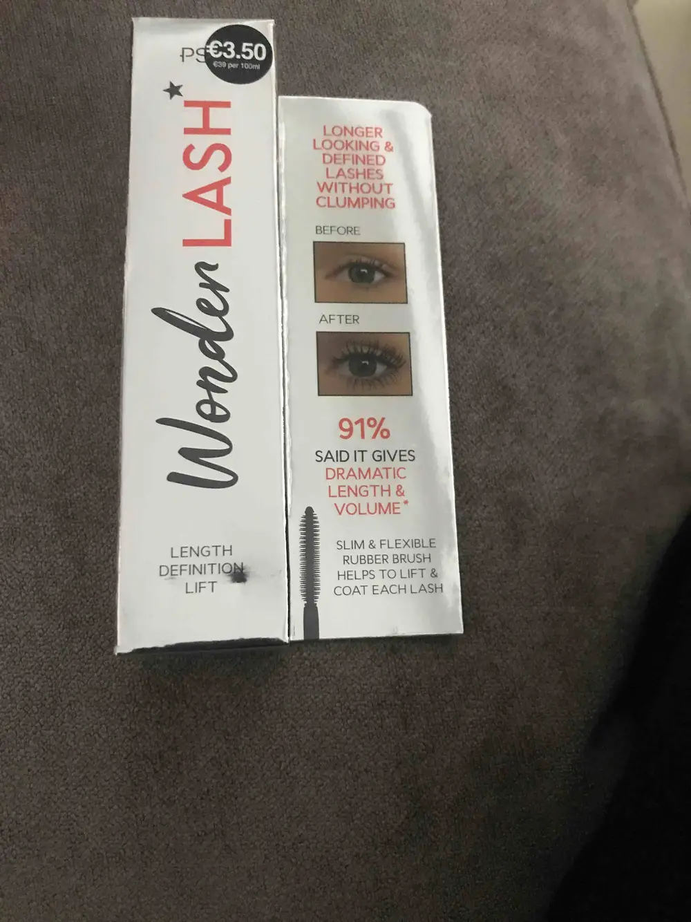 PRIMARK - PS Wonder lash - Length definition lift mascara