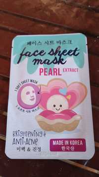 MAXBRANDS - Face sheet mask pearl extract
