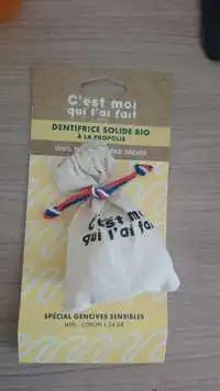 C'EST MOI QUI L'AI FAIT - Miel citron - Dentifrice solide bio