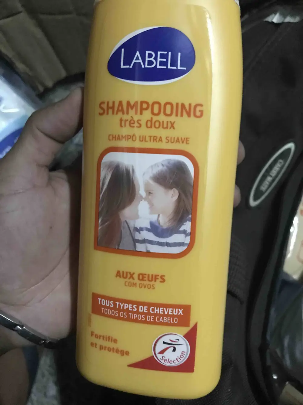 LABELL - Shampooing très doux aux oeufs