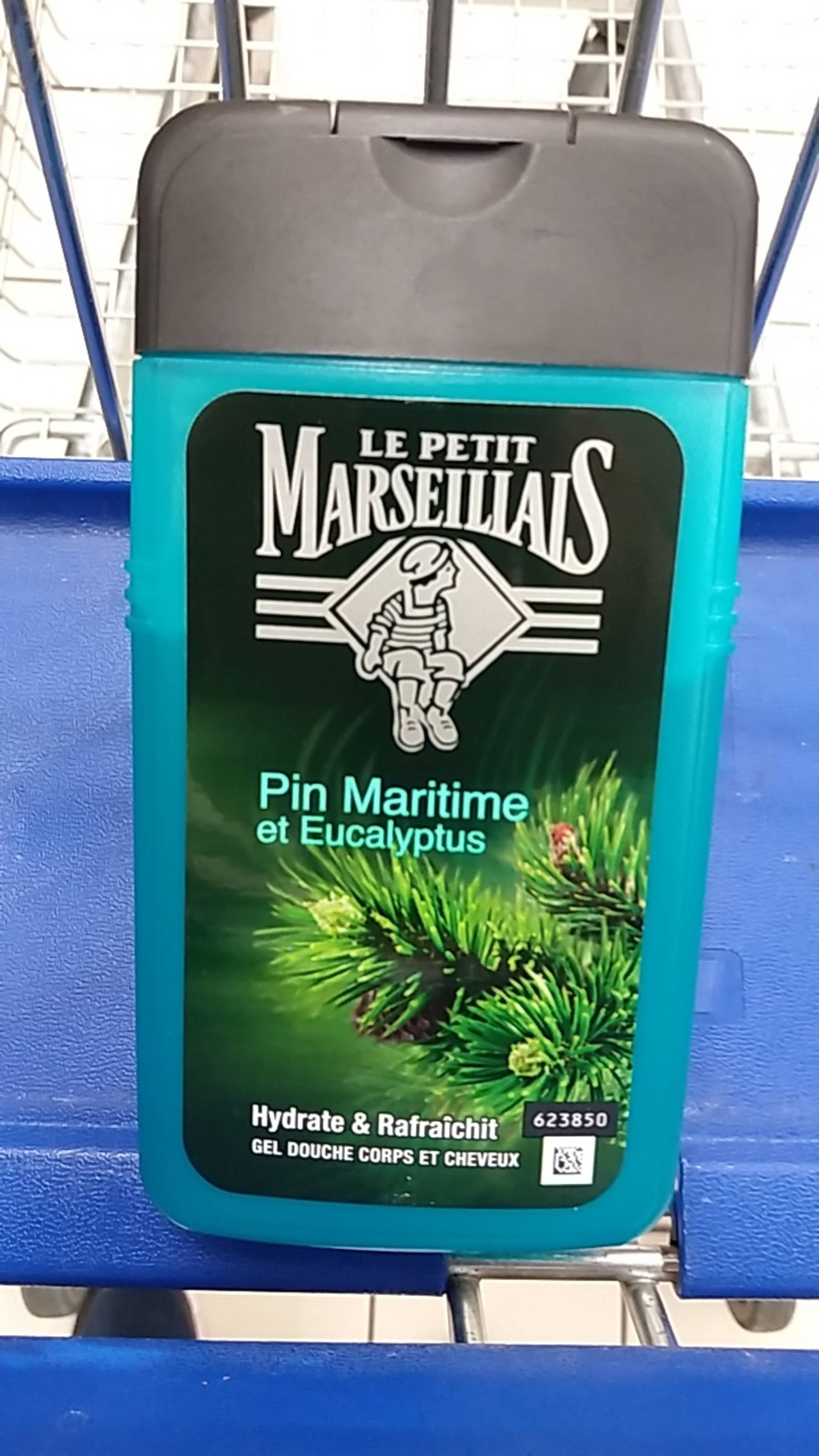 LE PETIT MARSEILLAIS - Pin maritime et eucalyptus gel douche corps et cheveux