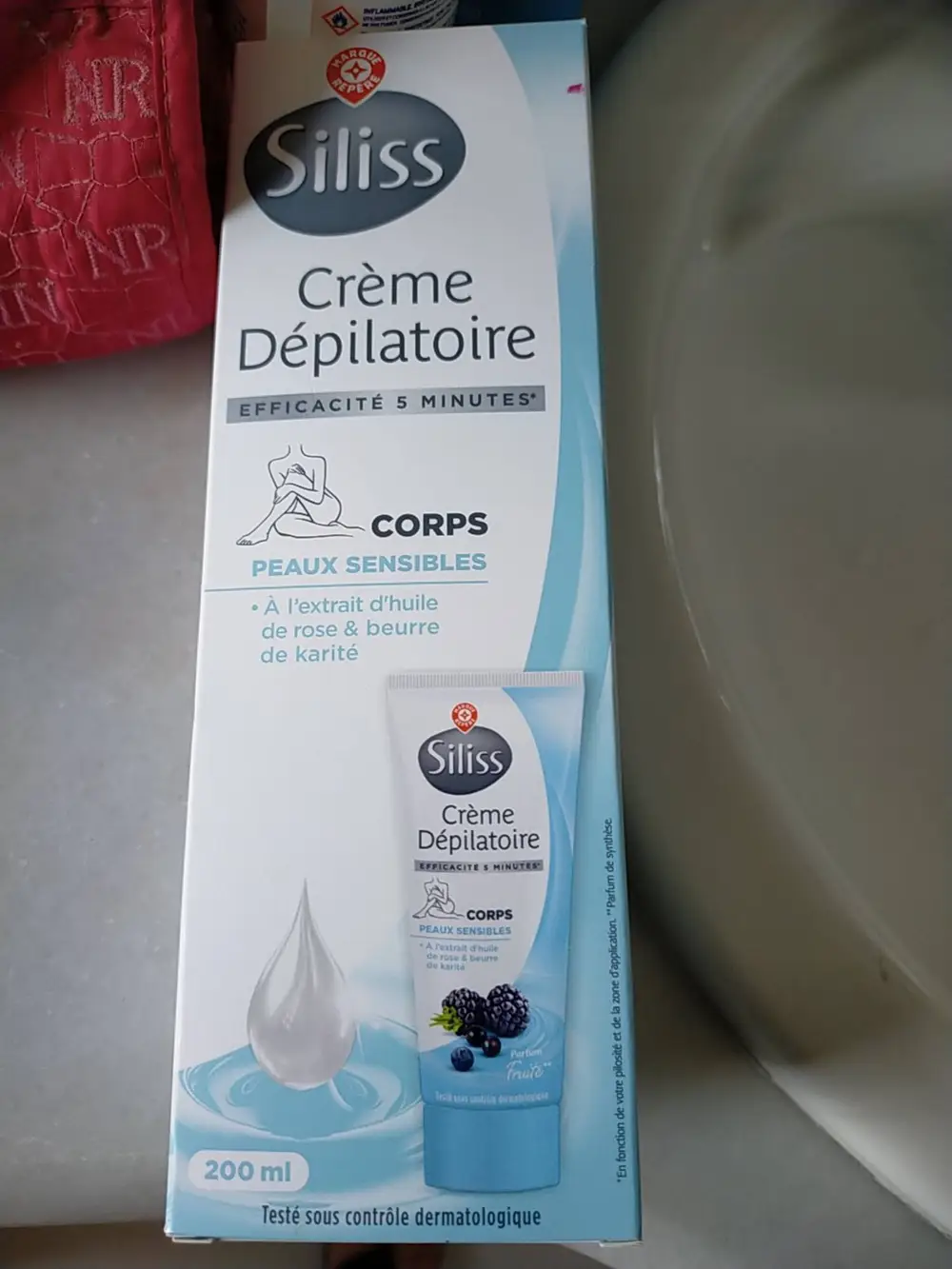 LECLERC MARQUE REPÈRE - Siliss crème dépilatoire 5 minutes peaux sensibles