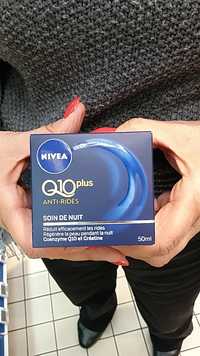 NIVEA - Q10 plus anti-rides soin de nuit
